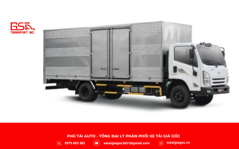 Dòng xe tải Đô Thành IZ71SL Plus thùng kín đạt chuẩn Euro 5, thuộc dòng IZ Plus cao cấp của Đô Thành Motor