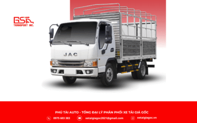 Xe tải JAC H200 E5 thùng bạt là mẫu xe tải hạng nhẹ được ưa chuộng nhờ khả năng chuyên chở linh hoạt