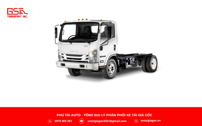 Xe tải Isuzu 750kg phù hợp chạy phố và khu vực giới hạn dưới 1 tấn.