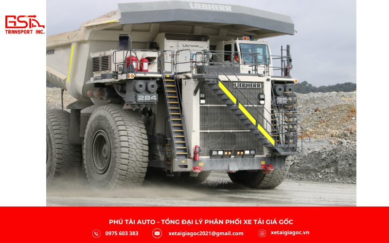 Liebherr T 284 là dòng xe ben siêu trọng của Liebherr (Đức/Thụy Sĩ)