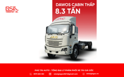 Xe tải JAC DAWOS cabin thấp CHASSIS 8.3 tấn là mẫu xe nền (chassis – cabin) tải trung