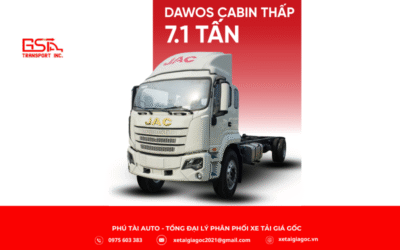 Xe tải JAC DAWOS (Cabin Thấp) CHASSIS là mẫu khung gầm xe tải hạng trung nổi bật của JAC