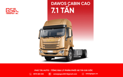 Xe tải JAC DAWOS (Cabin Cao) CHASSIS là dòng khung gầm hạng trung