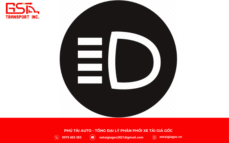 Đèn báo bật đèn pha