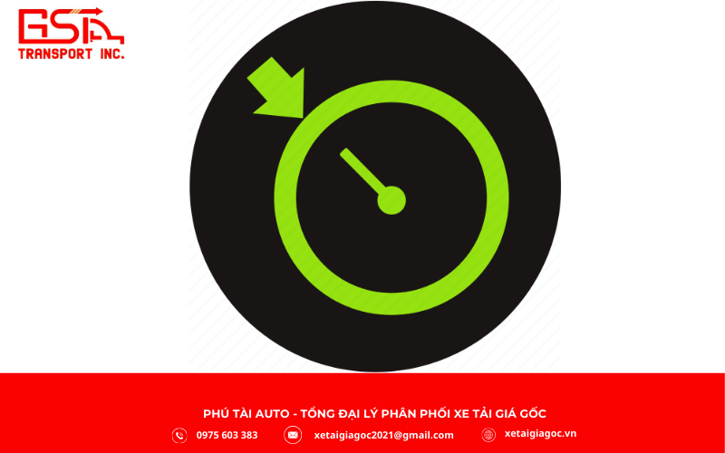 Đèn báo bật hệ thống điều khiển hành trình