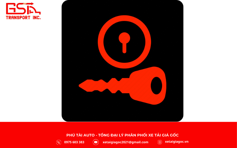 Đèn cảnh báo công tắc khóa điện