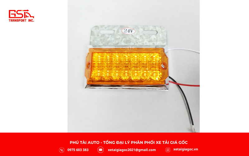 Đèn sườn xe tải là loại đèn chiếu sáng phụ trợ lắp dọc theo hai bên hông xe tải