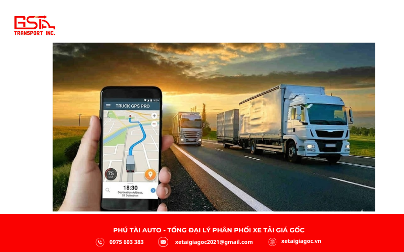 Định vị xe tải là thiết bị GPS giám sát hành trình gắn trực tiếp lên xe