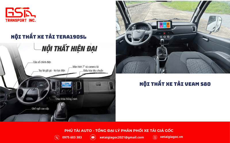 Về không gian nội thất