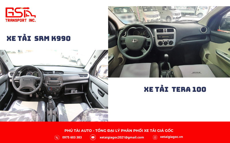 So sánh Về khoang cabin