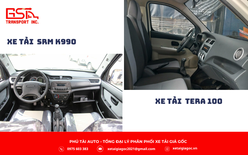 So sánh Về không gian nội thất