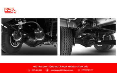 Khung gầm JAC N800 PLUS E5 thùng kín làm từ thép QSTE650 dập nguội 6000 tấn