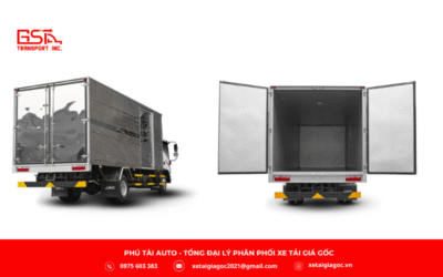 Kích thước thùng JAC N800 PLUS E5 khá linh hoạt