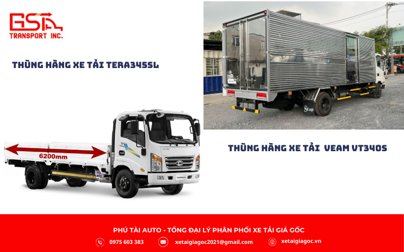 Về kích thước thùng hàng