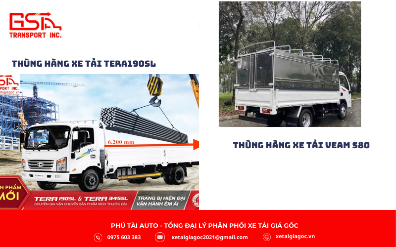 Về kích thước thùng hàng