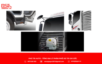 Ngoại thất xe tải JAC N350S PRO E5 thùng kín hiện đại, ấn tượng với cảm hứng