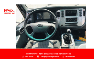 Cabin rộng rãi, thoải mái cho 2 người, thiết kế đáp ứng nhu cầu vận hành hàng ngày