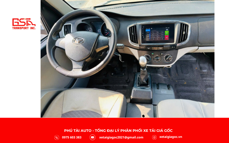 Nội – ngoại thất và thùng ben của xe tải ben được thiết kế tiện nghi và bền bỉ, mang lại sự thoải mái và an toàn cho tài xế