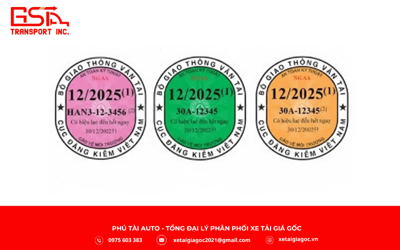 Tem kiểm định giúp chuẩn hóa việc quản lý xe