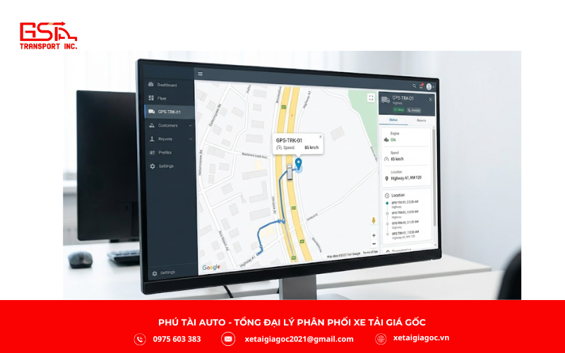 Định vị xe tải là yếu tố quan trọng để doanh nghiệp vận tải quản lý đội xe hiệu quả