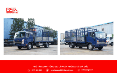 Xe tải JAC N350 PLUS E5A thùng bạt có cabin vuông vức, kính 2 lớp chống nóng và cửa lấy gió trời, rộng rãi với 3 ghế bọc nỉ êm ái