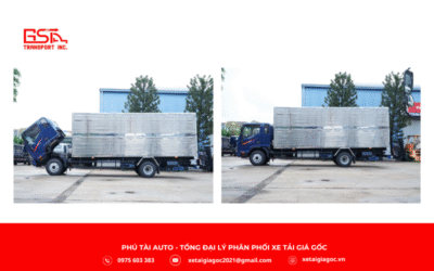 Thiết kế xe tải JAC N350 PLUS E5A thùng kín nổi bật với sự kết hợp hài hòa giữa ngoại thất cứng cáp và nội thất tiện nghi.