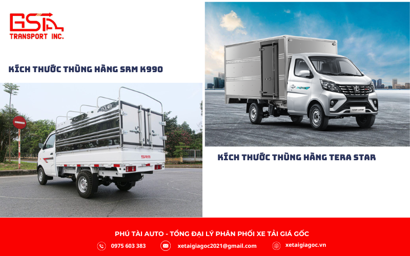 Kích thước thùng hàng