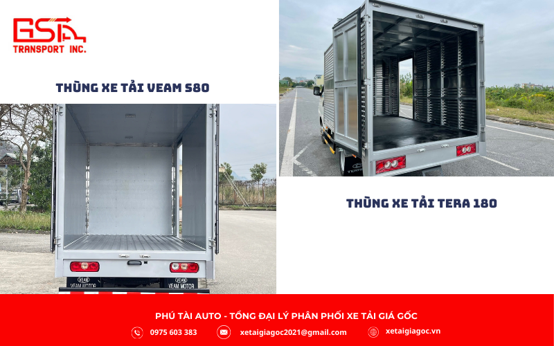 về thiết kế thùng hàng