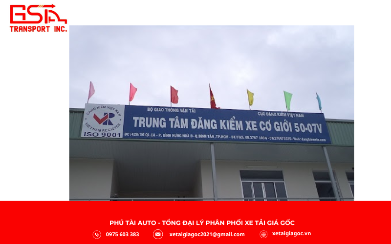 Trung tâm Đăng kiểm xe cơ giới
