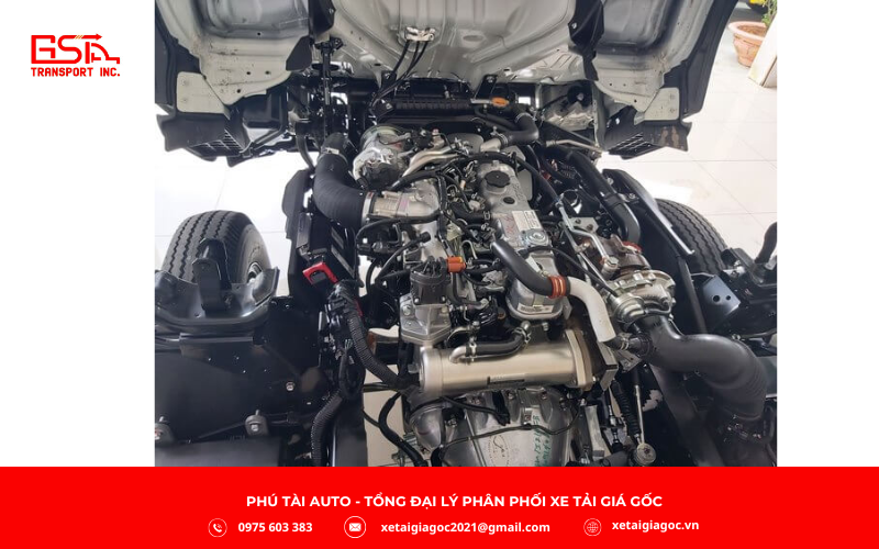 Vị trí số khung xe tải