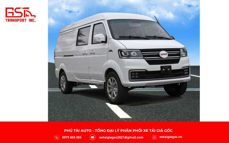 Xe tải van SRM 868 5 chỗ là phiên bản nâng cấp của dòng SRM X30, phù hợp vận chuyển hàng hóa nội thành