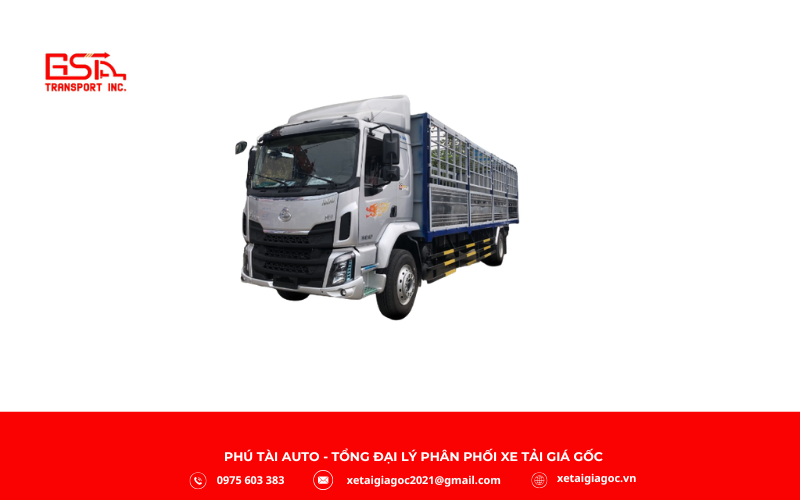 Xe tải Chenglong M3 8T8 tải trọng 8.200–8.500 kg phù hợp vận chuyển pallet, container nhỏ đường dài với cabin M3 cao cấp.