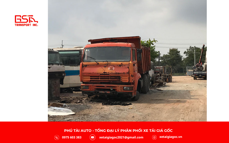 Các dấu hiệu khi xe tải hết niên hạn