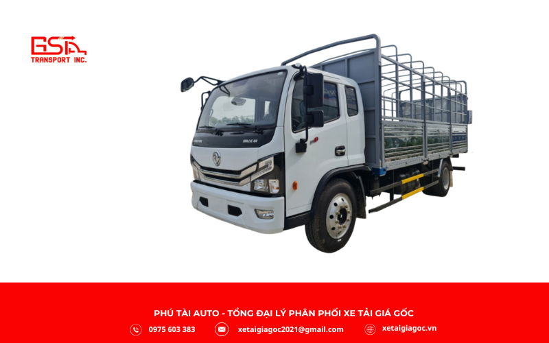 Xe tải Dongfeng D8 6.5 tấn (Đồng Vàng D8, nhập khẩu Trung Quốc) là xe tải trung hạng nặng