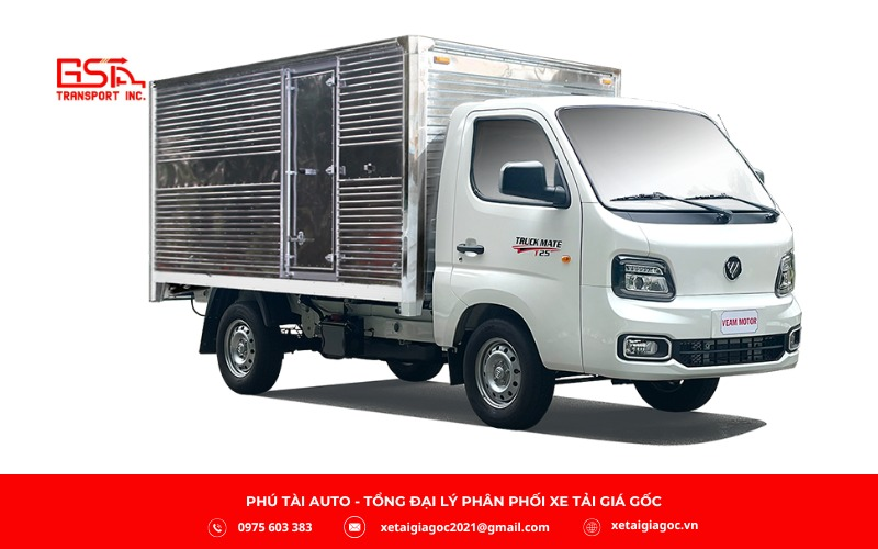 Xe tải Foton T25 là mẫu xe tải nhẹ 1 tấn thế hệ mới