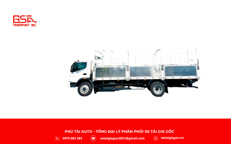 Xe tải Fuso 8 tấn là dòng hạng trung cao cấp, tải trọng 8.000–8.300 kg.