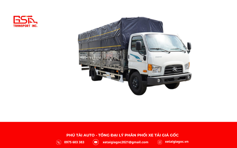 Xe tải Hyundai Mighty 110XL 6 tấn là mẫu xe tải trung của Hyundai Thành Công