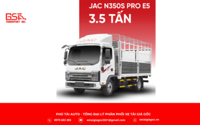 Xe tải JAC N350S PRO E5 thùng bạt là lựa chọn lý tưởng cho các doanh nghiệp cần vận chuyển đa dạng hàng hóa với hiệu quả cao