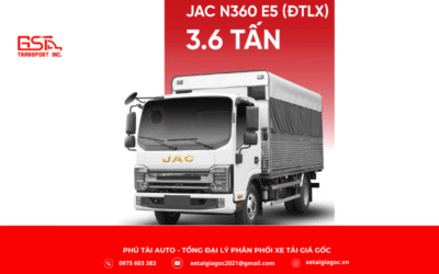 Xe tải JAC N360 E5 thùng trường lái là dòng xe tải nhẹ chuyên dụng, được thiết kế đặc biệt cho mục đích đào tạo và sát hạch lái xe