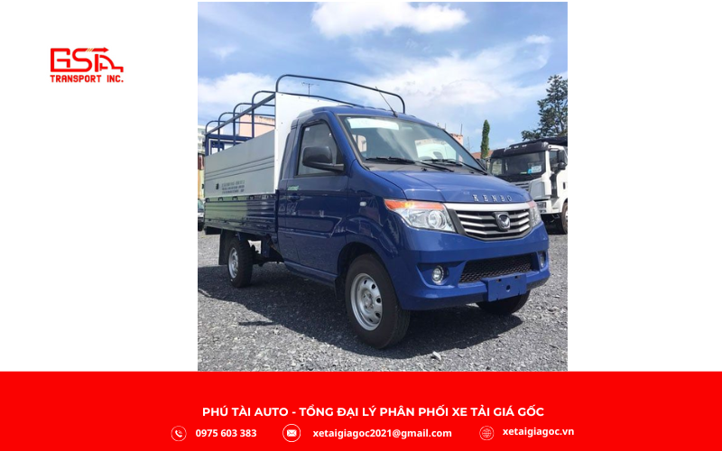 Xe tải Kenbo 990kg là dòng xe tải nhẹ phù hợp vận chuyển hàng hóa trong nội thành và khu vực có quy định tải trọng nghiêm ngặt.