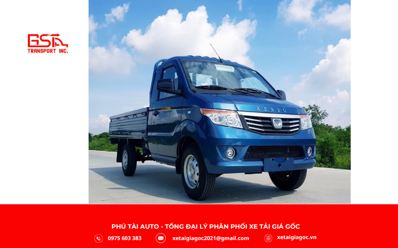 Xe tải Kenbo 990kg thùng lửng lý tưởng chở vật liệu xây dựng, nông sản hoặc máy móc lớn