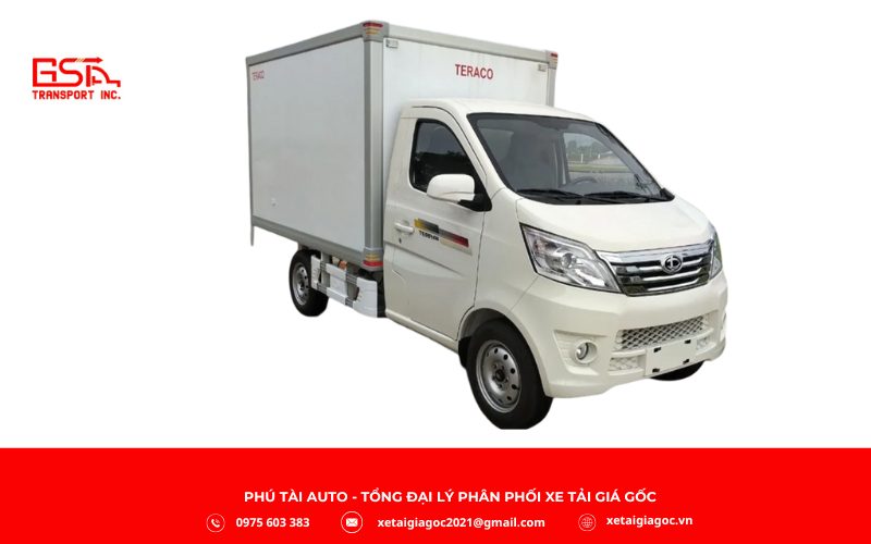 Xe tải Tera 100S là dòng xe tải nhẹ khoảng 990kg đạt chuẩn khí thải Euro 5, công suất 92 mã lực. 