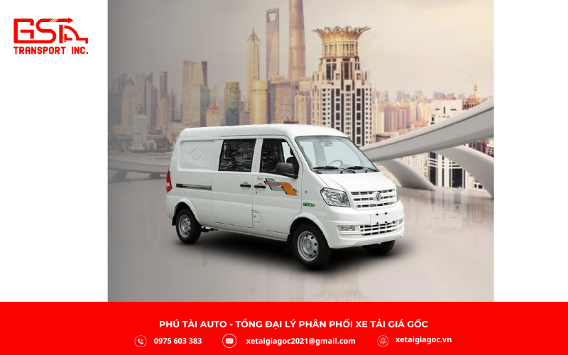 Xe tải van DFSK K05S 5 chỗ là mẫu xe tải nhẹ của DFSK hợp tác TMT