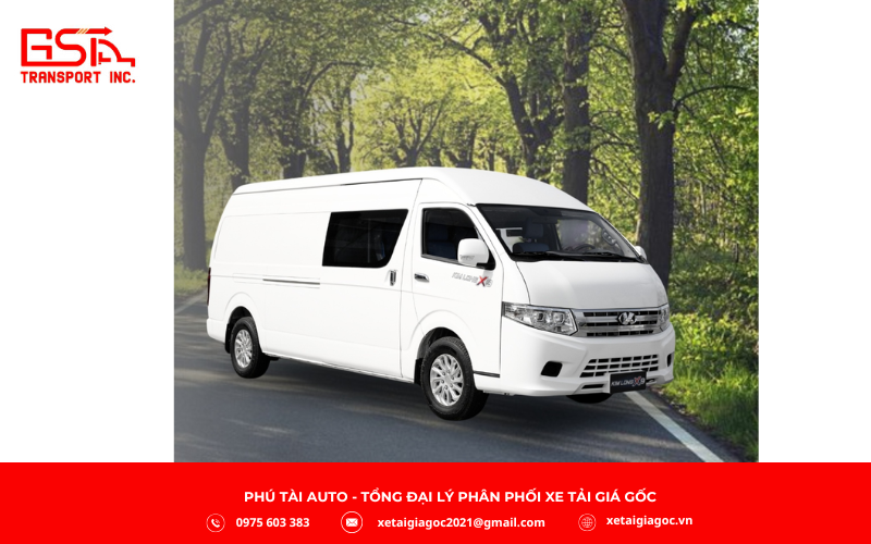 Xe tải van Kim Long X9 5 chỗ là phiên bản tải van của dòng minibus Kim Long X9