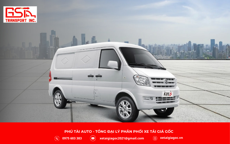 Xe tải van DFSK K05S 2 chỗ là mẫu xe tải nhẹ đến từ thương hiệu DFSK (Trung Quốc), được TMT Việt Nam lắp ráp và phân phối