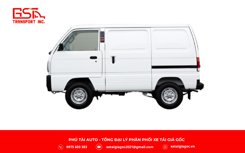 Xe tải van Suzuki Blind Van 2 chỗ là mẫu xe tải nhẹ nhập khẩu từ Nhật Bản,