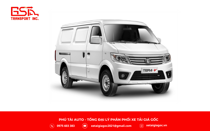 Xe tải van Tera V 2 chỗ là mẫu xe tải nhẹ của Teraco (Daehan Motors) với tải trọng khoảng 945kg, phù hợp vận chuyển hàng hóa trong đô thị.