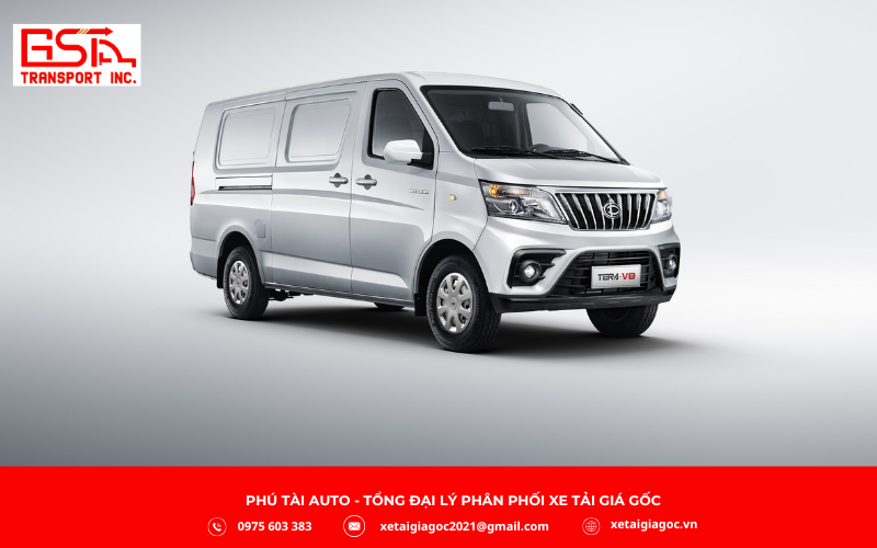 Xe tải van 1000kg Tera V8 2 chỗ là mẫu xe thương mại nhẹ do Teraco phân phối, hướng đến nhu cầu vận chuyển hàng hóa nội đô chuyên nghiệp