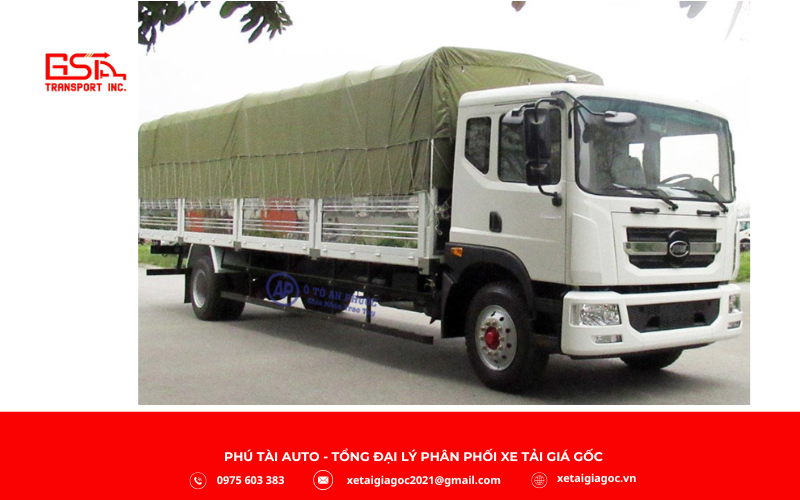 Xe tải Veam 8 tấn là dòng hạng trung, tải trọng 8.000–8.150 kg, tổng trọng lượng 15.200 kg, tự trọng 7.005–7.200 kg