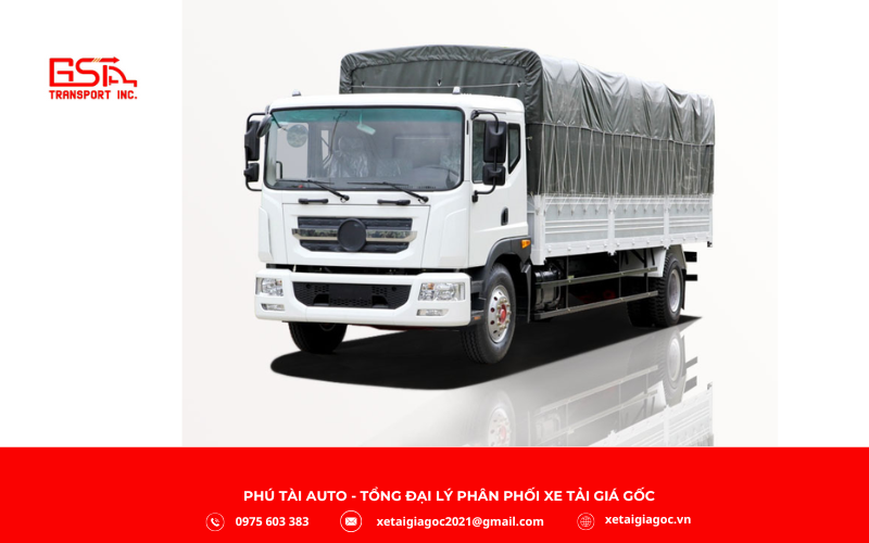 Xe tải Veam VPT950 9.3 tấn phù hợp vận chuyển hàng hóa nội địa với khung gầm chịu lực cao.